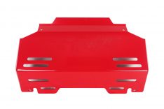 Red Underbody Bash Plate to suit Toyota Hilux N80