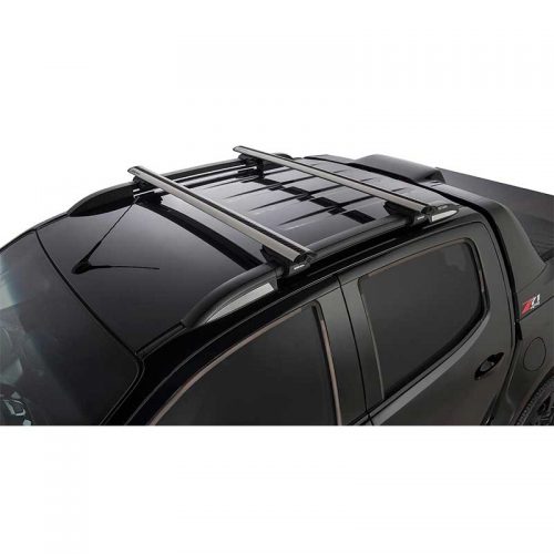 Silver Vortex SX Roof Racks to suit Holden Colorado Z71