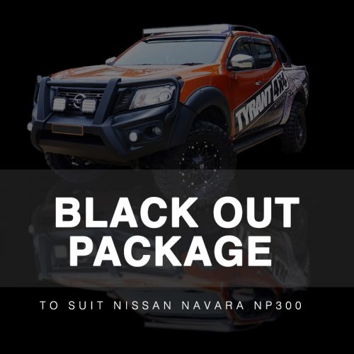 Black Out Package with Grille to suit Nissan Navara NP300 D23 (2015-2019)