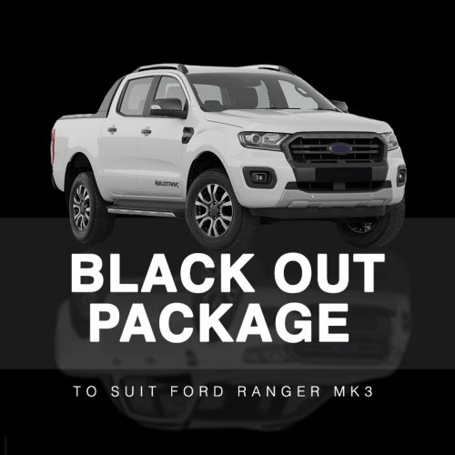 Black Out Package to suit Ford Ranger MK3 (2018-2019)